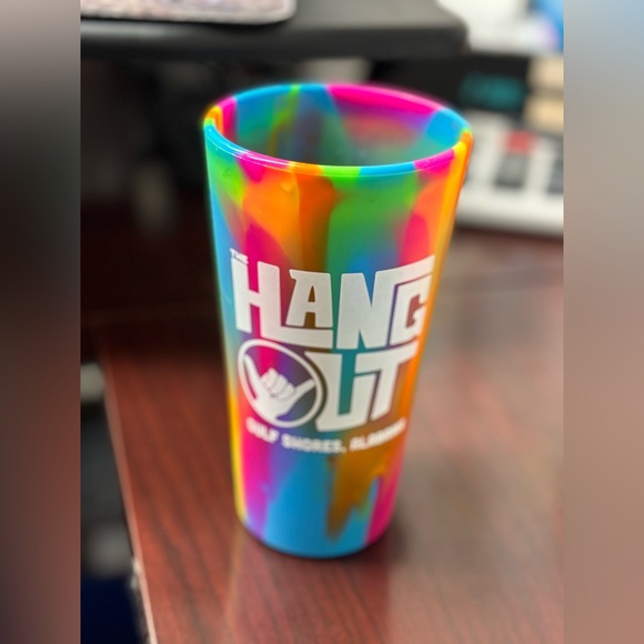 Silipint tie dye silicone cup 22 oz THE HANG OUT Gulf Shores, AL - Picture 2 of 7